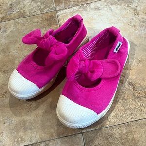 Pink cloth Mary Janes